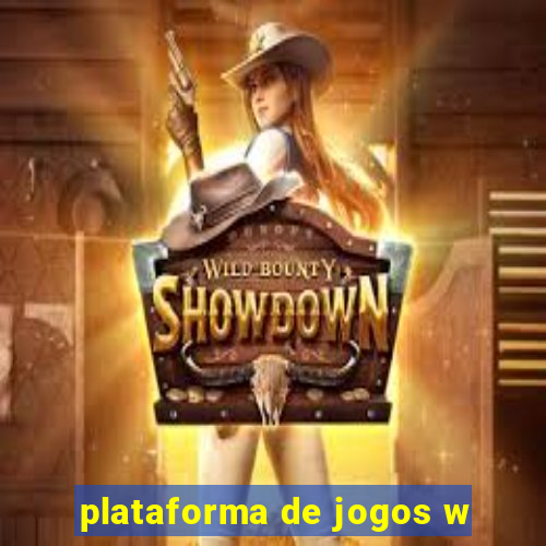 plataforma de jogos w